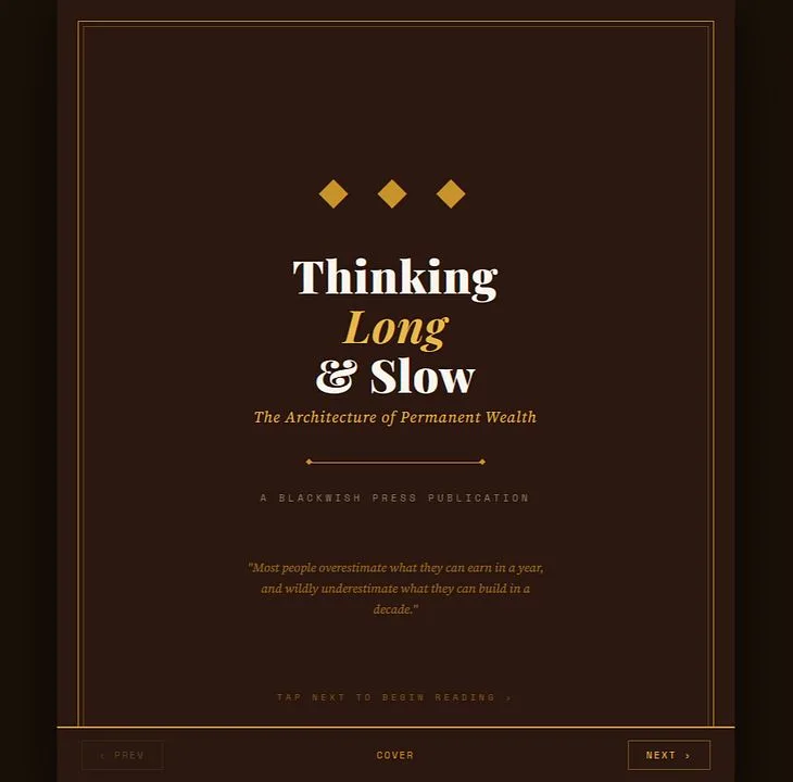 Black Wish — Thinking Long & Slow · screenshot 1 of 3