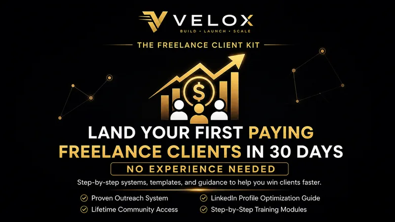 Velox — The Freelance Client Kit · screenshot 1 of 1