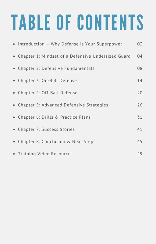 Undersized Guard Academy — Defense Domination · screenshot 4 of 6