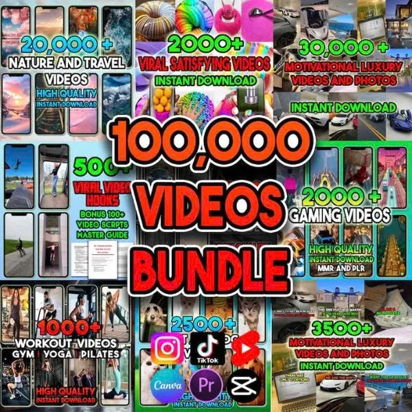 Omidot  Marketplace — 100K Viral Video Mega Pack · screenshot 2 of 2