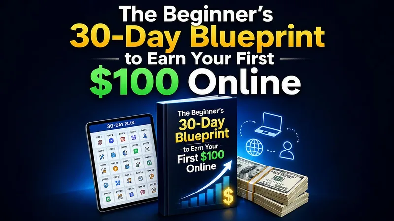 MindForge — 30-Day Blueprint: Earn Your First $100 Online · screenshot 1 of 2