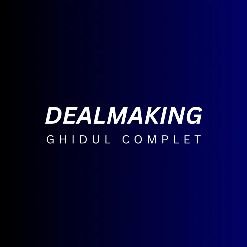 Dealmaking — DEALMAKING - GHIDUL COMPLET · screenshot 1 of 1