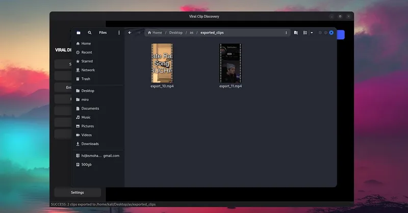 Viral Clip Discovery — Viral Clip Discovery · screenshot 5 of 5
