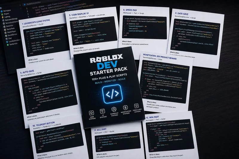 Nova Studios — Roblox Dev Starter Pack · screenshot 1 of 1