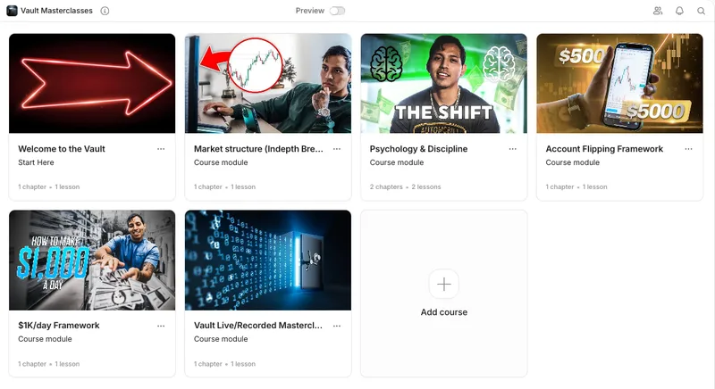 Trade By Design — The Vault · screenshot 2 of 5