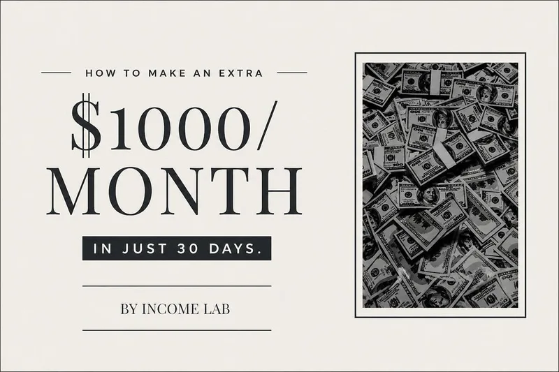 IncomeLab — The $1K Freelancer: Land Your First 3 Clients in 30 Days · screenshot 1 of 1