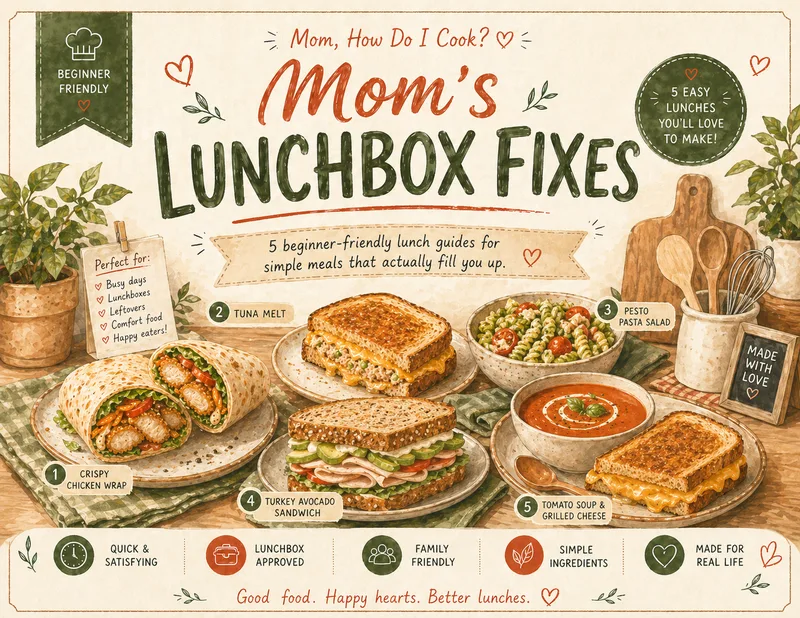 Mom, How Do I Cook? — Mom's Lunchbox Fixes · screenshot 1 of 6
