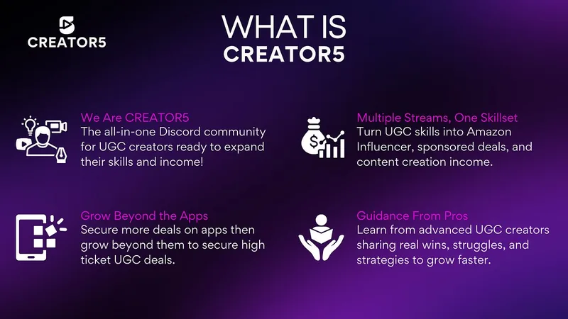 CREATOR5 — CREATOR5 · screenshot 3 of 4