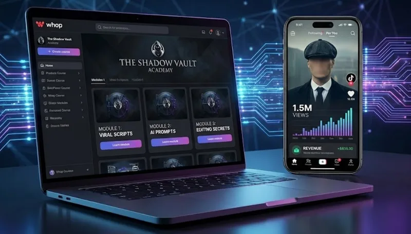 The Shadow Vault — Faceless Wealth Systems · screenshot 1 of 1