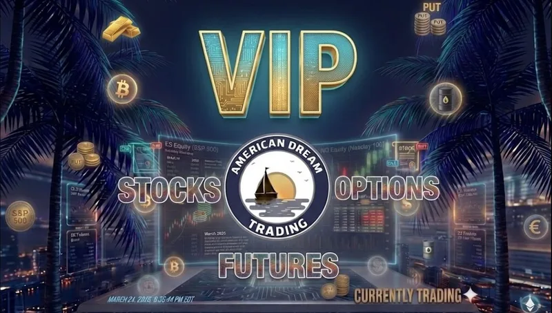 American Dream Trading LLC — Stocks & Options Trading VIP · screenshot 1 of 6