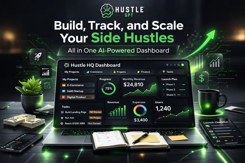 HustleGPT — Hustle HQ · screenshot 1 of 1