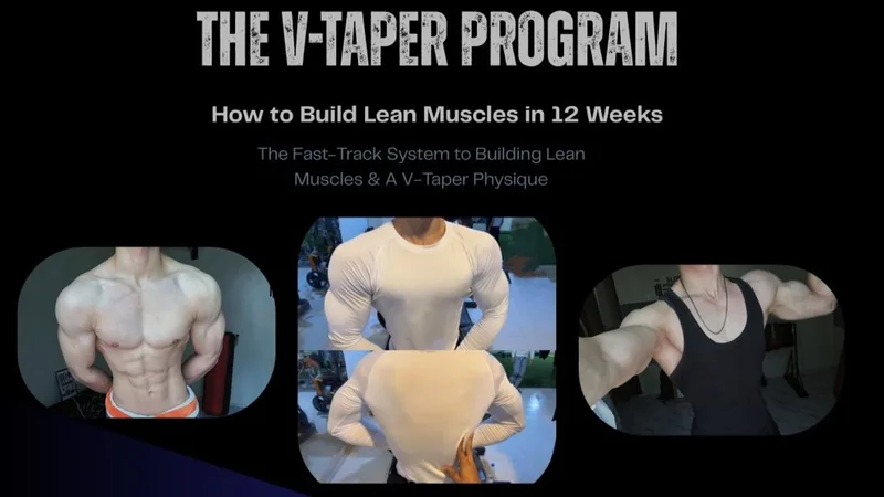 V_TAPER ATHLETIC ACADEMY — Kareem`s Lean Muscle Building Program · screenshot 1 of 1