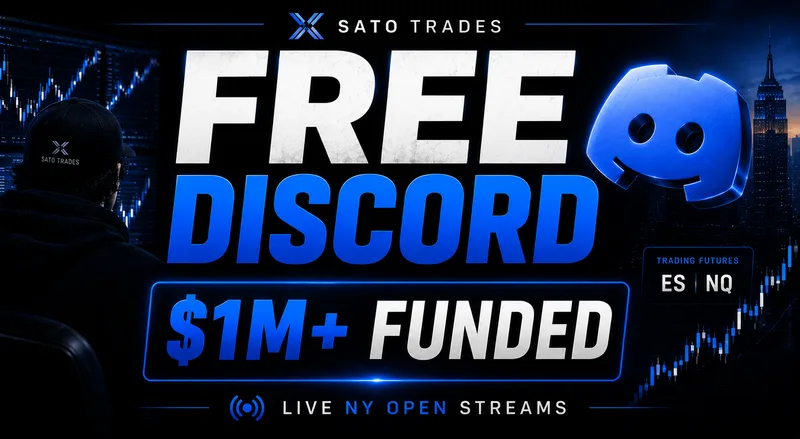 Sato Trades — Futures Prop Firm Trading — Free Trading Discord · screenshot 1 of 1