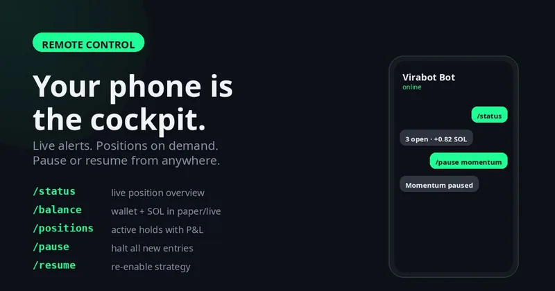 Virabot Trader — Virabot · screenshot 2 of 3