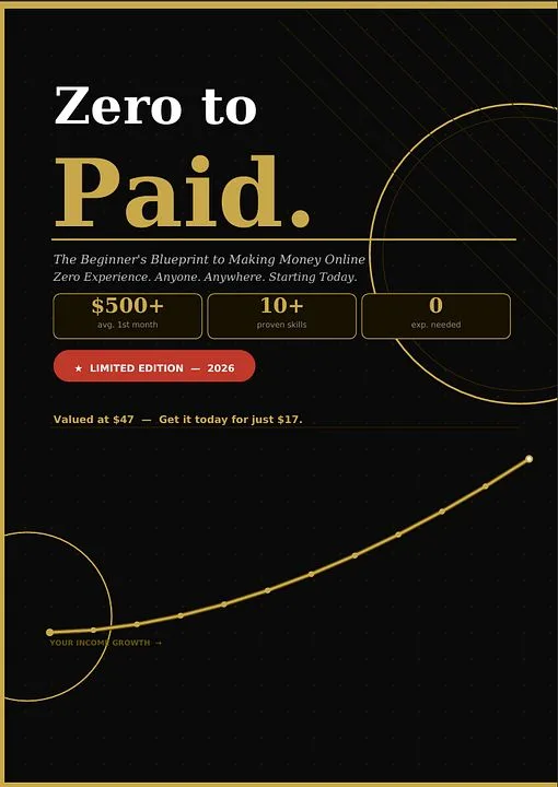 The Origin Archive — Zero to Paid: The 2026 Blueprint. · screenshot 1 of 1