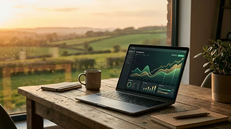 How I Used AI to Fund My Land Purchase — The AI Income Blueprint · screenshot 1 of 1