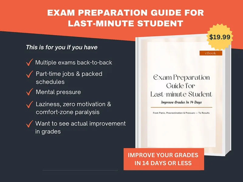 Barmina Digital — 14 days or Last Minute Exam Preparation Guide to Ace Your Exam · screenshot 1 of 1