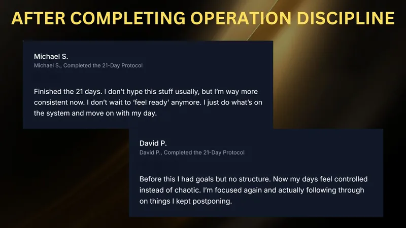 OPERATION DISCIPLINE — OPERATION DISCIPLINE · screenshot 2 of 6