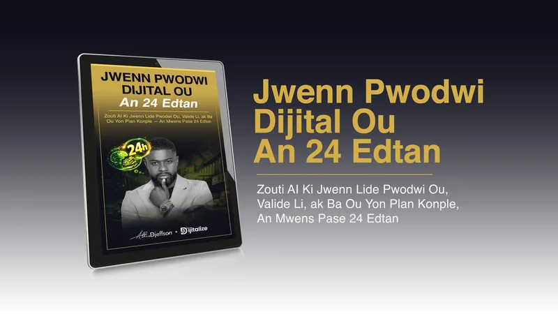 The Silent Seller Secret — Jwenn Pwodwi Dijital Ou An 24 Edtan · screenshot 1 of 3