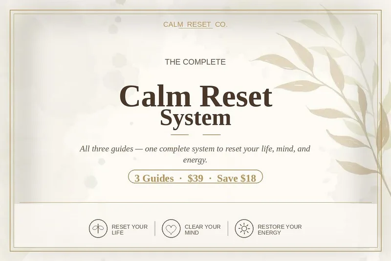 Calm Reset Co. — ⭐ Calm Reset System - Bundle · screenshot 1 of 4