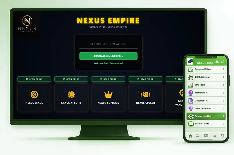 NEXUS B2B INTELLIGENCE — NEXUS B2B INTELLIGENCE · screenshot 1 of 6