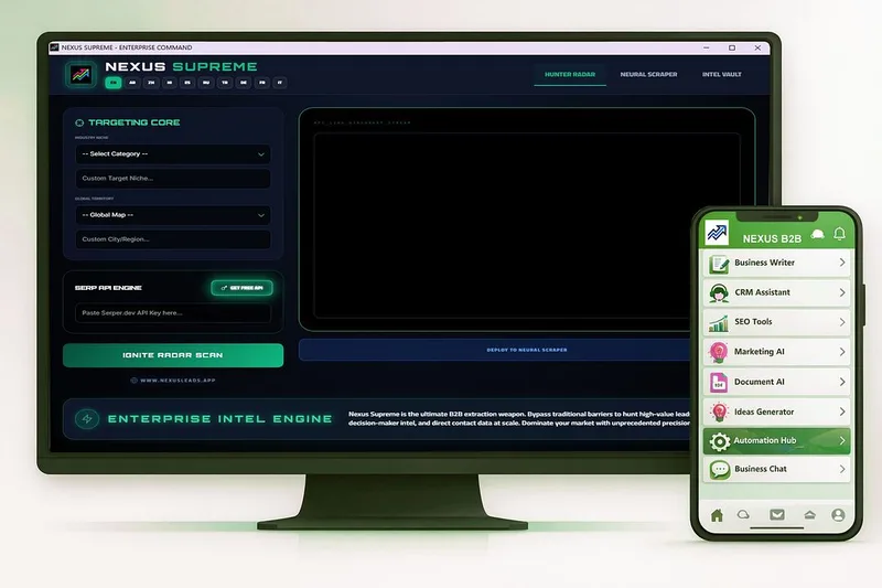 NEXUS B2B INTELLIGENCE — NEXUS B2B INTELLIGENCE · screenshot 5 of 6