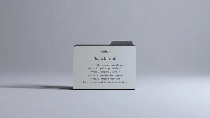 Gulab — AI PROPOSAL & PITCH TOOL · screenshot 2 of 2