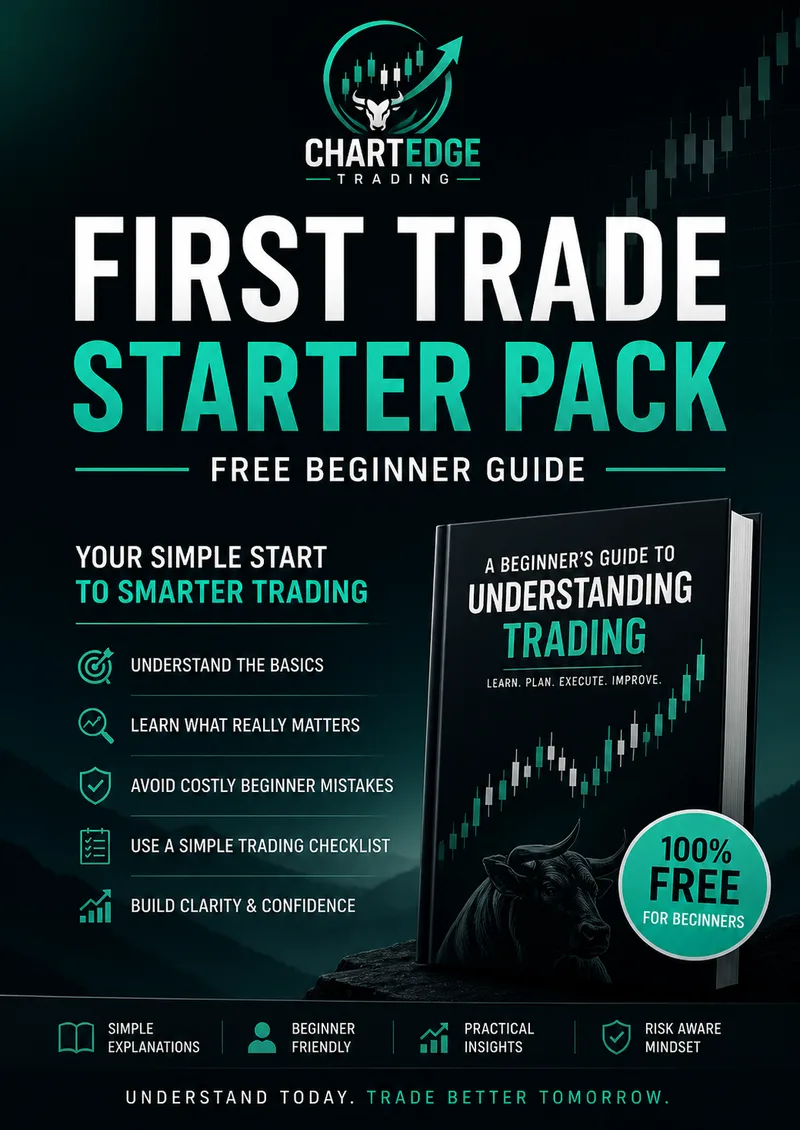 CHARTEDGE TRADING — First Trade Starter Pack (Free Beginner Guide) · screenshot 1 of 1