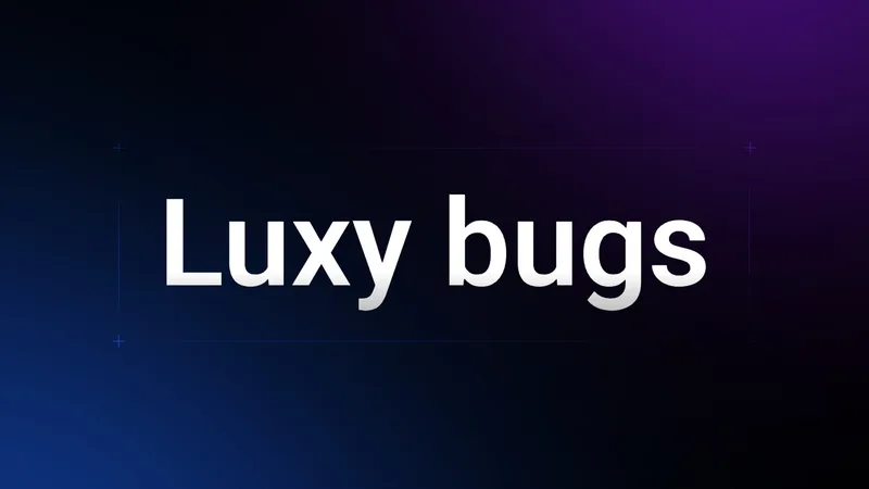 Luxy bugs — Luxy Bugs Mini Courses · screenshot 1 of 1