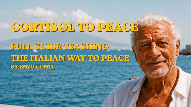 Marco Conti — How To Never Stress Again and Live Longer The Italian Way · screenshot 1 of 1
