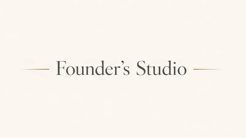 The ConteX — Founder's Studio · screenshot 1 of 1
