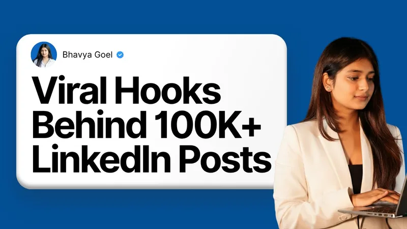 Brandble  — Viral Hooks Behind 100K+ LinkedIn Posts · screenshot 1 of 1