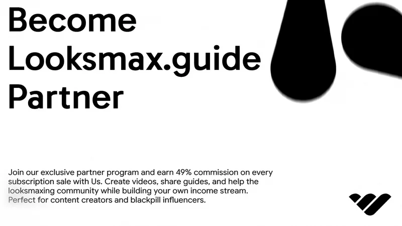 Looksmax.guide — Become Looksmax.guide Partner · screenshot 1 of 1