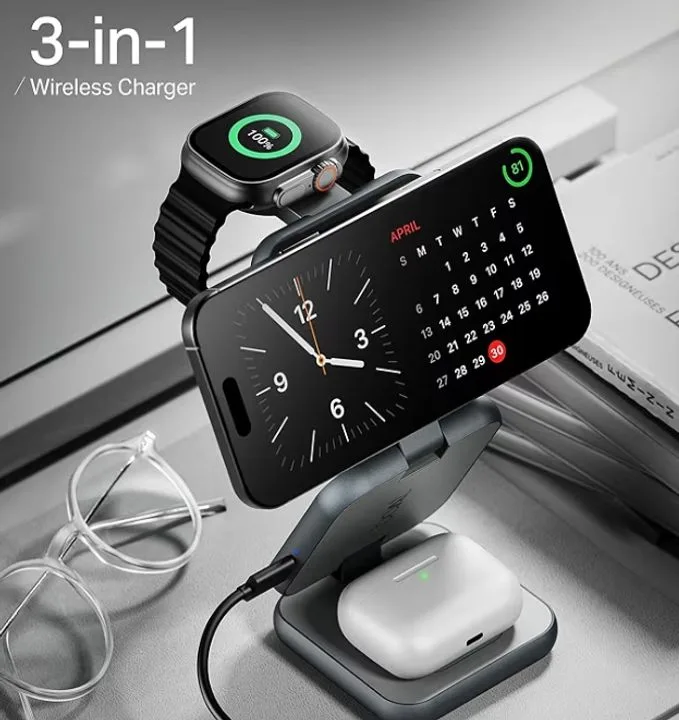 AMAZDRC — AMAZDRC 3-in-1 Wireless Charger · screenshot 1 of 2