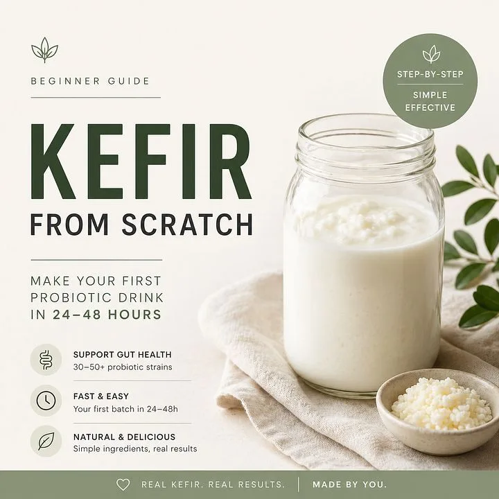 KEFIR FROM SCRATCH — Kefir From Scratch — Complete Home Brewing Guide · screenshot 1 of 3
