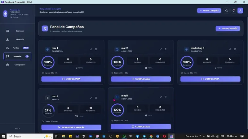 Developer Millonary — Prospect IA - Leads Machine · screenshot 3 of 3