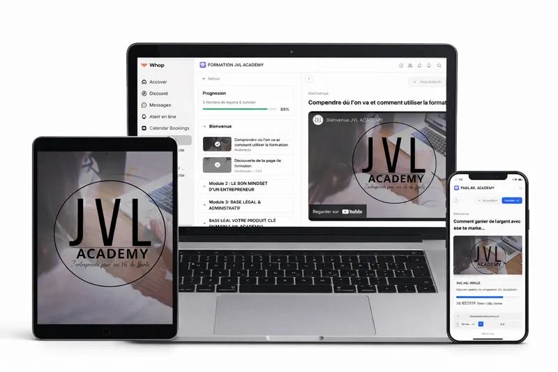 JVL ACADEMY — Formation JVL ACADEMY · screenshot 1 of 2