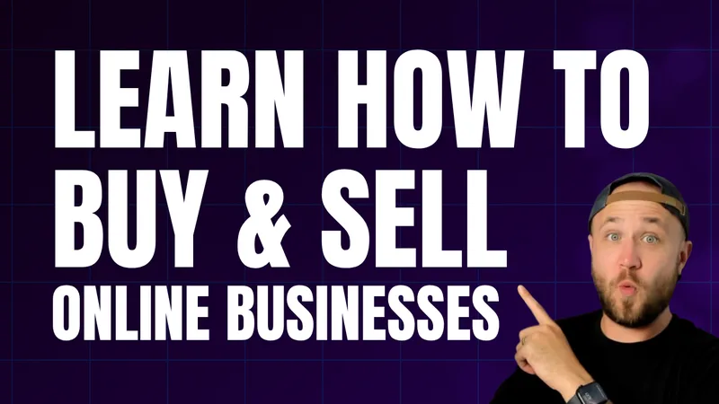 Buy & Flip Online Businesses — How To Flip Online Businesses · screenshot 1 of 1