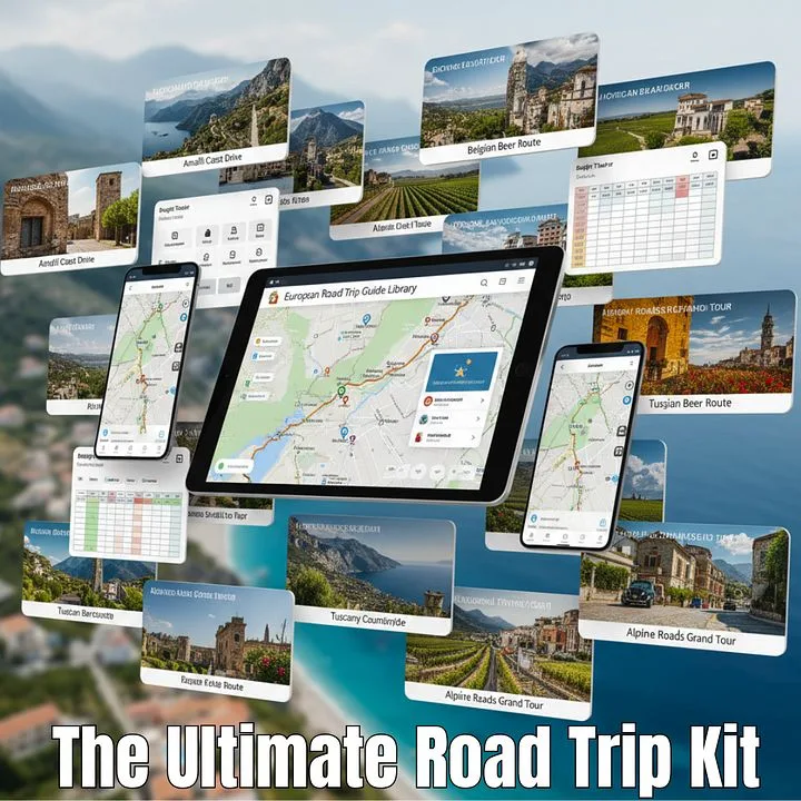 Europe Road Trip — 100+ European Road Trips Bundle · screenshot 1 of 2