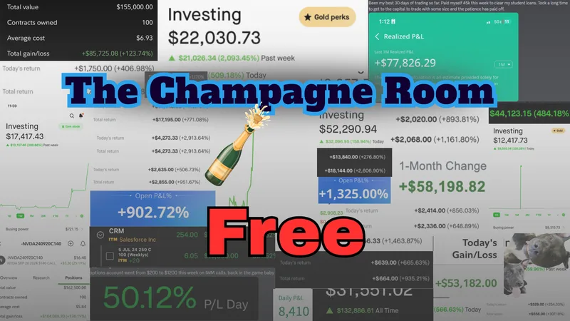 The Champagne Room - Options Trading — The Champagne Room - Free · screenshot 1 of 1