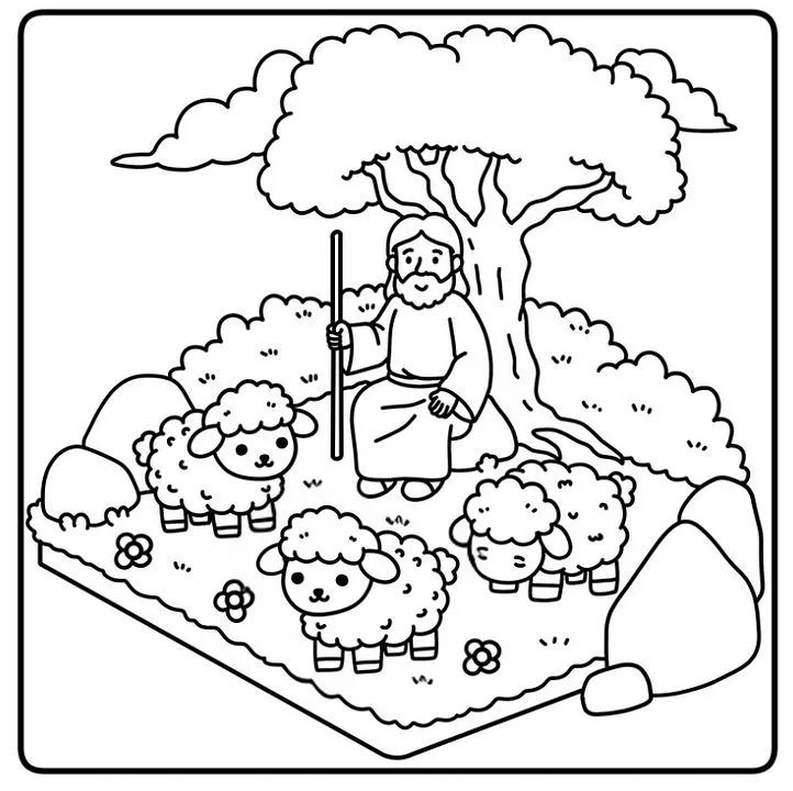 Faithful Heart Pages — Faithful Hearts: A Prayer-Filled Christian "Bold and Easy" Coloring Book · screenshot 4 of 5