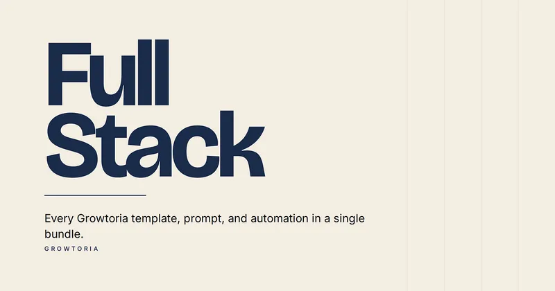 Growtoria — Growtoria Full Stack Bundle · screenshot 1 of 2