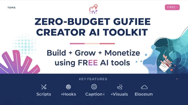 Ayush — ZERO-BUDGET CREATOR AI TOOLKIT · screenshot 1 of 1